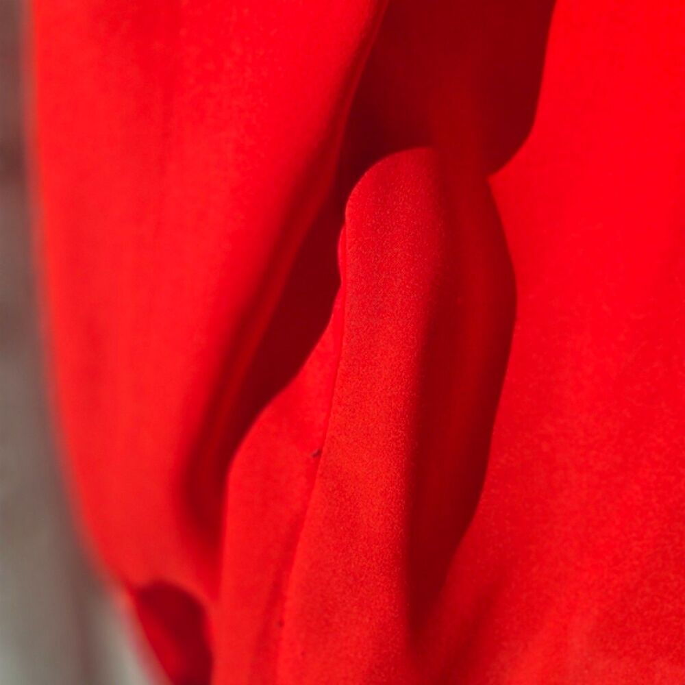Saks Fifth Avenue Red Long Sleeve Blouse – Size M - Picture 3 of 4